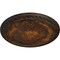 Ekena Millwork Emeryville Ceiling Medallion, Hand-Painted Rust, 16 7/8"OD x 5/8"P CM16ERRUS - alternate 2